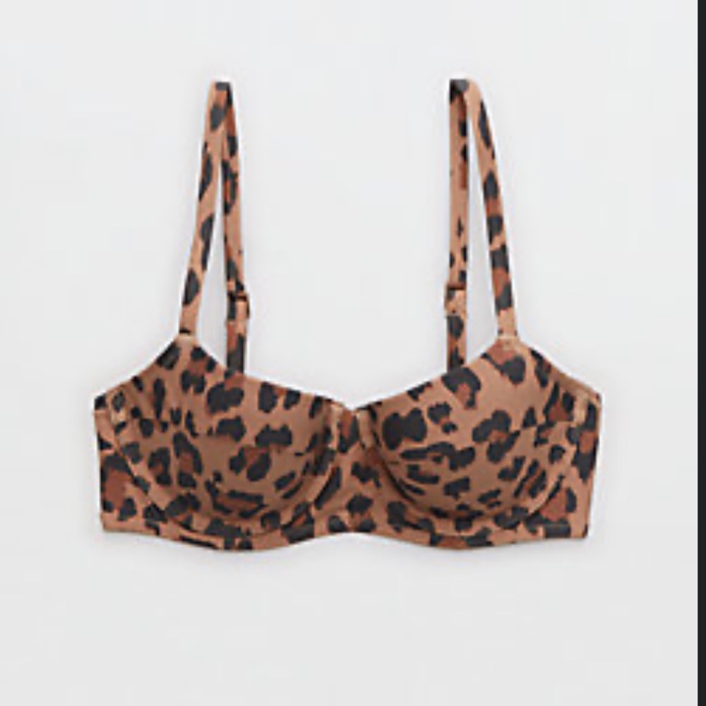 Aerie lightly lined underwire bikini top